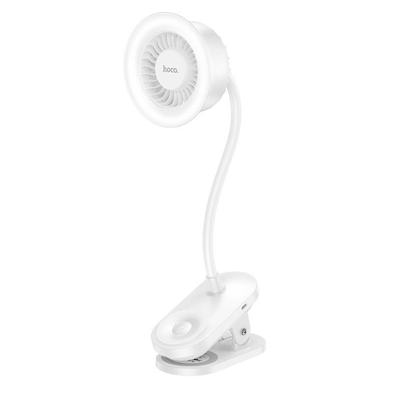 HOCO HX610 2-in-1 Clip-on Fan with Night Light | Gadget Man Ireland