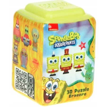 SpongeBob Puzzle Palz 3D Eraser Mystery Capsule | Gadget Man Ireland