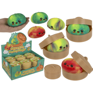Tie Dye Squeeze Dumpling Stress Toy | Gadget Man