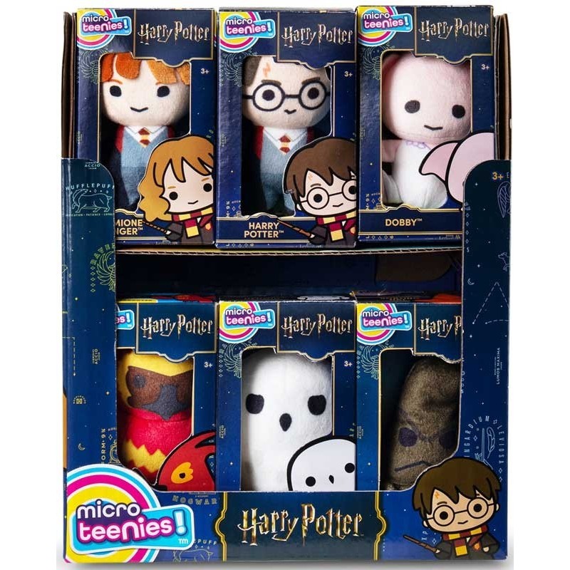 Micro Teenies Harry Potter Assorted 3" Plush | Gadget Man Ireland