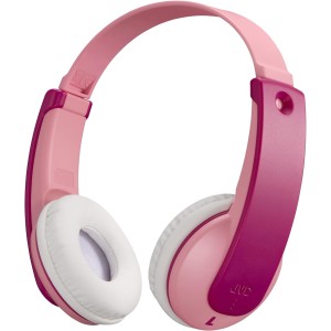 JVC HA-KD10W Wireless Tinyphones Kids Headphones Pink | Gadget Man Ireland