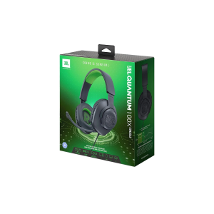 JBL Quantum 100X Gaming Headset - Black Green | Gadget Man Ireland