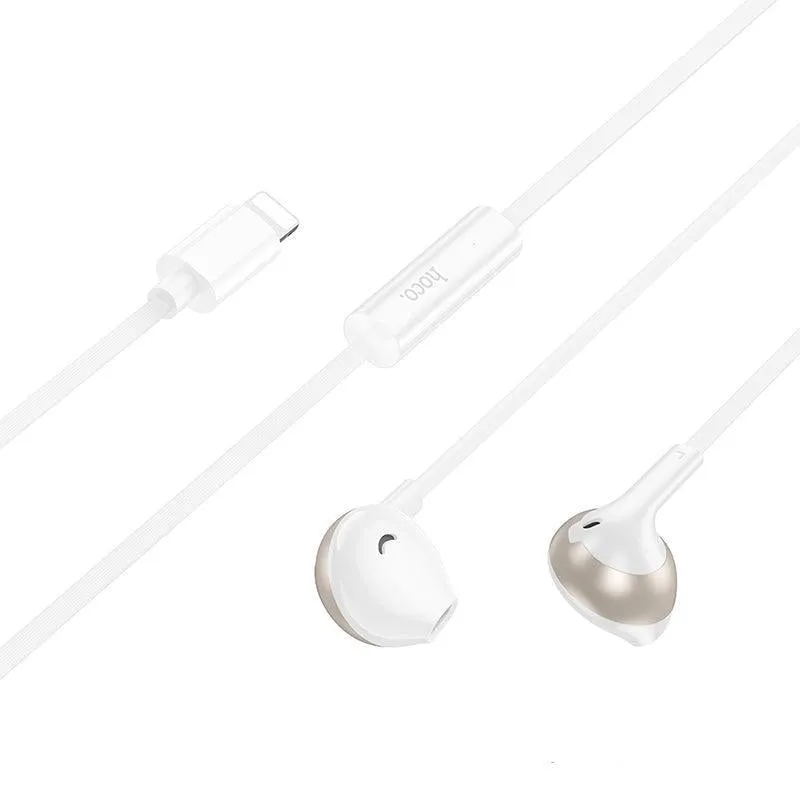 Hoco M115 Lightning Earphones with Mic | Gadget Man Ireland
