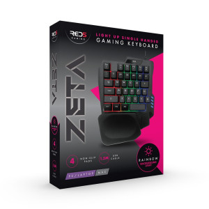 Gadget Man Ireland - RED5 One Hand Gaming Keyboard - Gaming Accessory