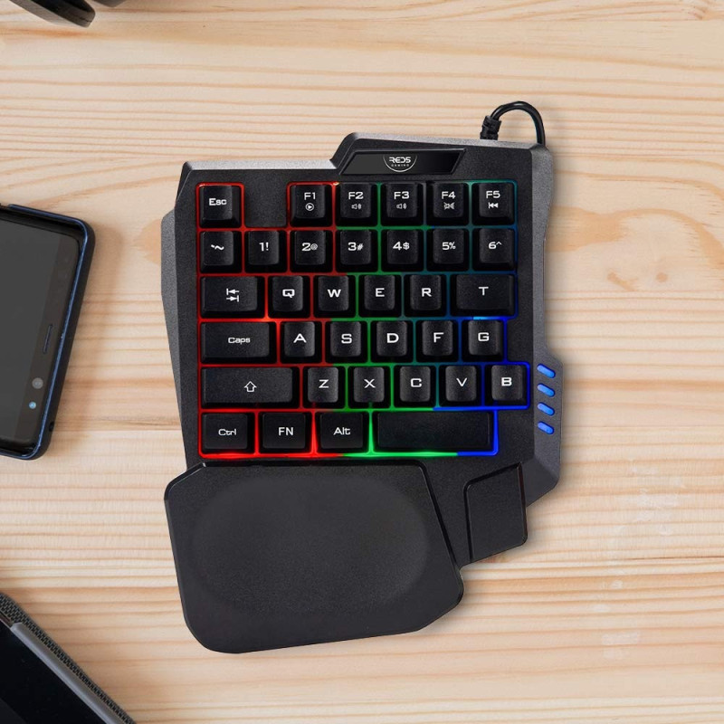 Gadget Man Ireland - RED5 One Hand Gaming Keyboard - Gaming Accessory