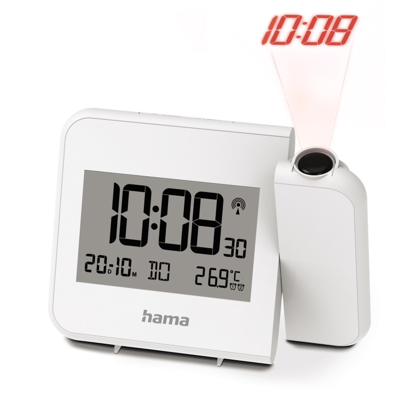 Hama Hvar Projector Alarm Clock | Dual Alarm | Gadget Man Ireland