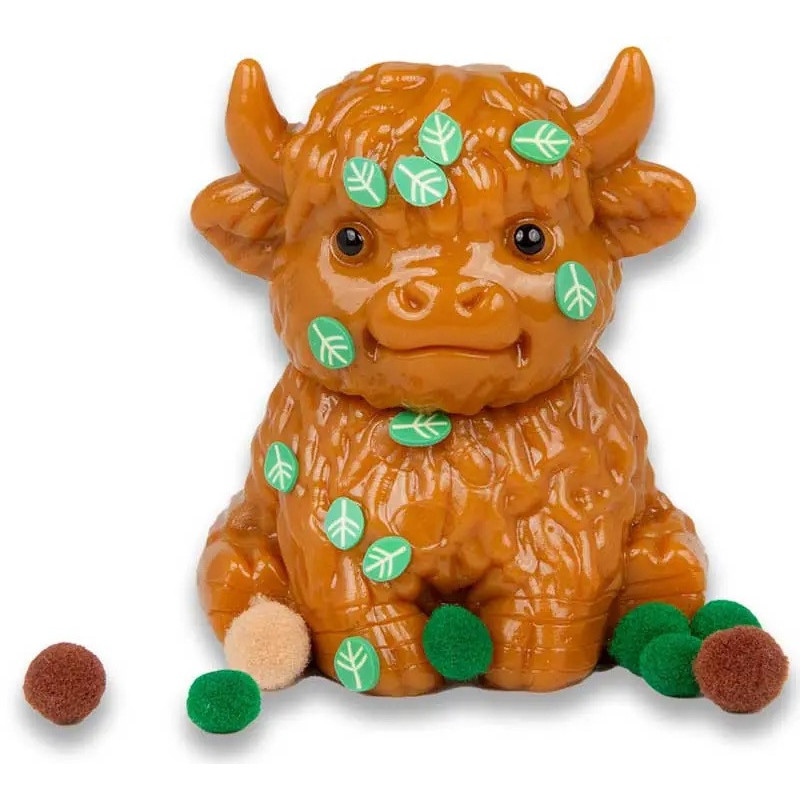 Scrunchems Sticky Squishy Highland Cow Fidget Toy | Gadget Man Ireland