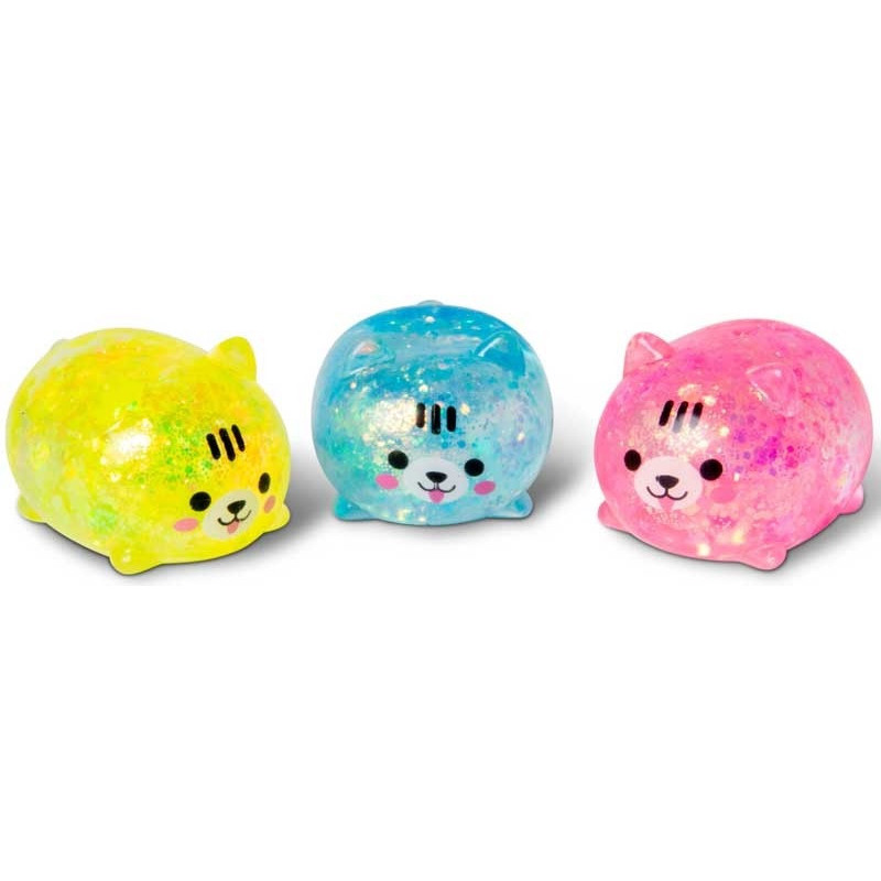Tobar Scrunchems Squishy Kitties Stress Toy 3-Pack | Gadget Man Ireland