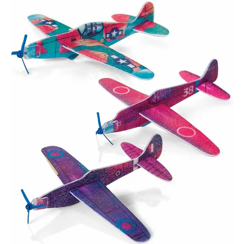 Tobar Aeroplane Poly Glider Assorted Flying Toy | Gadget Man