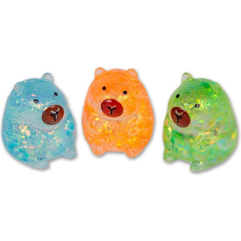 Scrunchems Mini Sugar Capybaras 3-Pack Sensory Toy | Gadget Man Ireland