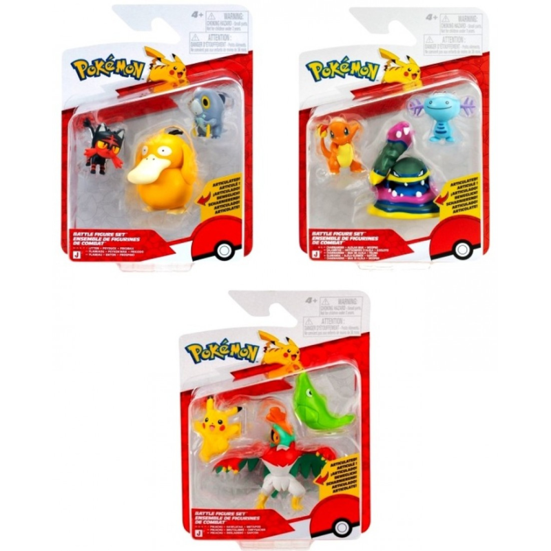 Gadget Man Ireland - Pokemon 3-pack Battle Figure
