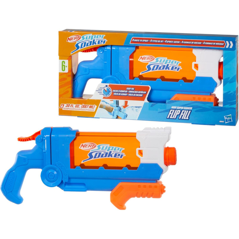 Nerf Super Soaker Flip Fill Water Blaster | Gadget Man Ireland