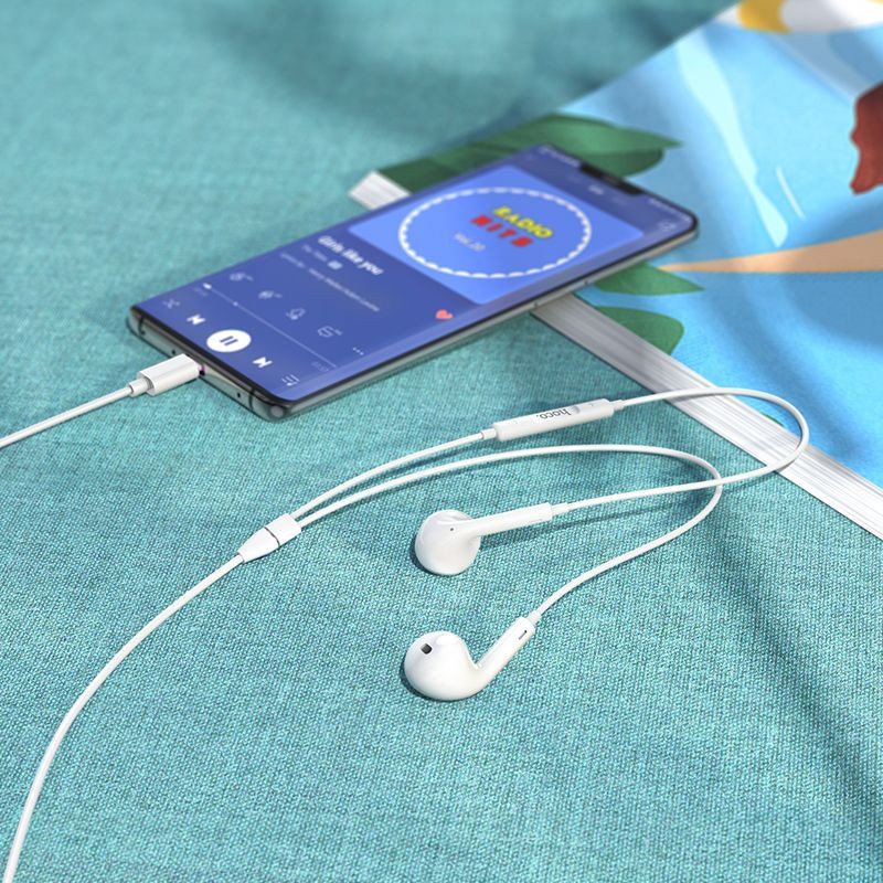 HOCO M1 Max USB-C In-Ear Earphones with Mic | Gadget Man Ireland