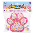 Squeezos Large Cat's Paw Squishy Glitter Toy | Gadget Man Ireland
