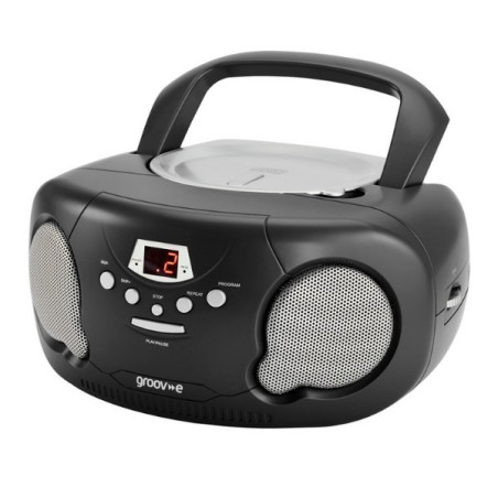 Groove Portable CD Player with Radio