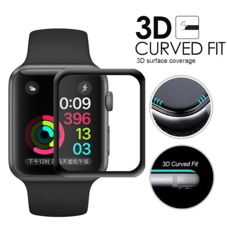 Apple iWatch 3D Full Curve Tempered Glass