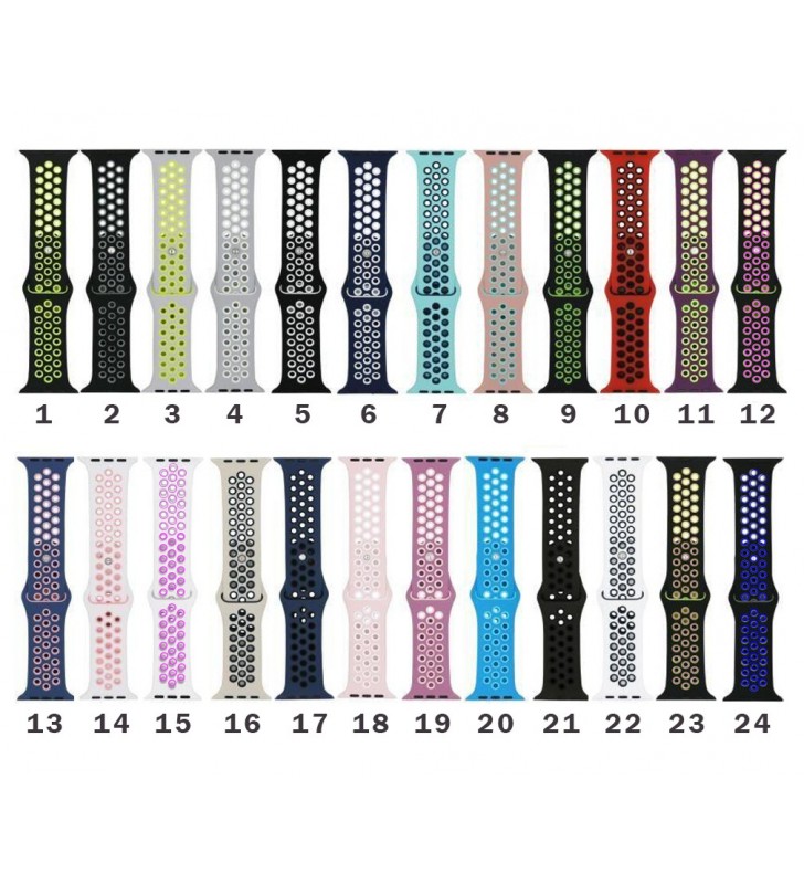 24 Colors Nike Watch Band for Apple iWatch