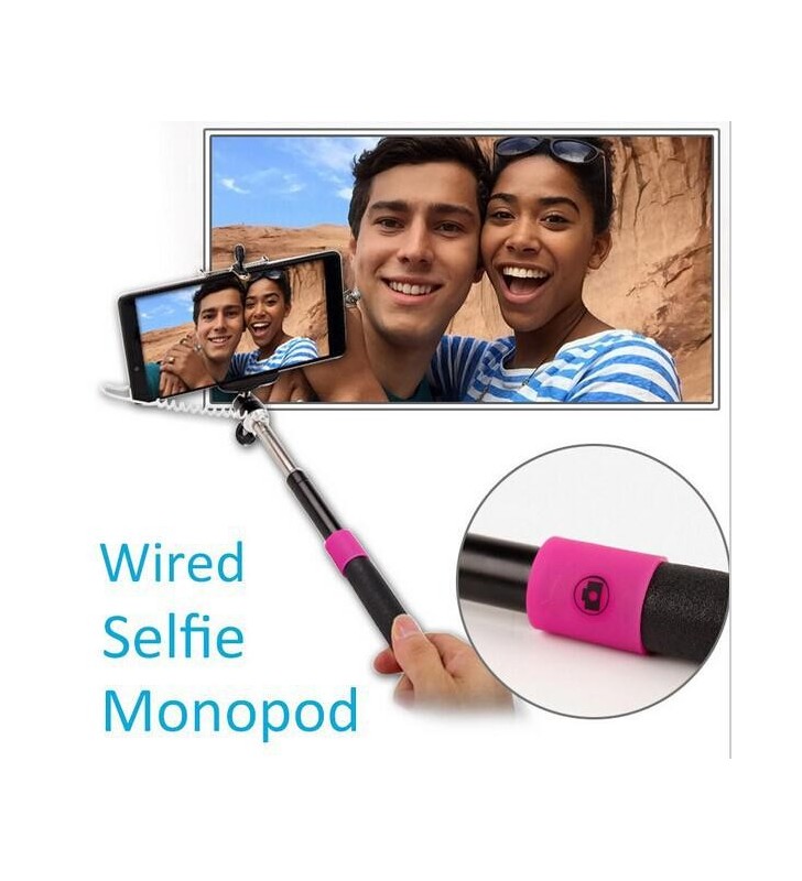 Cable Take Pole Selfie Stick
