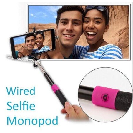 Cable Take Pole Selfie Stick