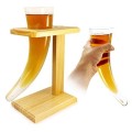 Viking Beer Horn Glass
