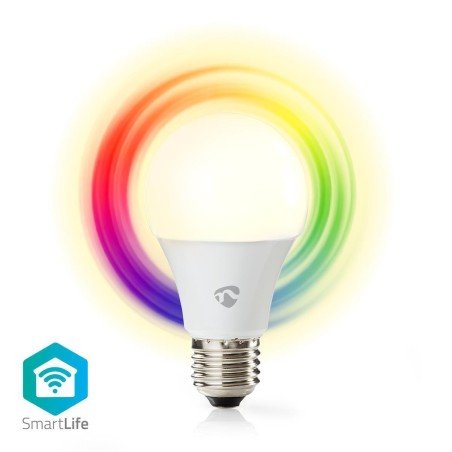 WiFi Smart LED Bulb | Full Colour and Warm White | E27