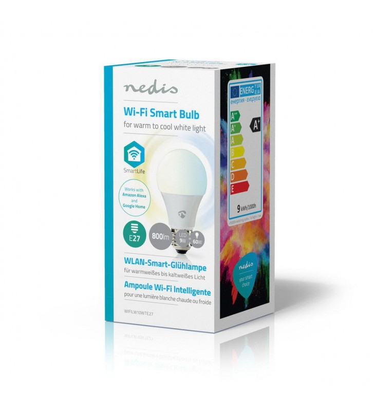 WiFi Smart LED Bulb | Warm to Cool White | E27