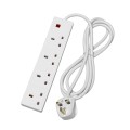 4 Socket Extension Lead