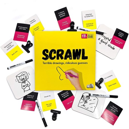 Gadget Man Ireland - Scrawl - An Amazing Adult Drawing and Party Game!