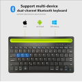 Gadget Man Ireland - Dual Channel Bluetooth Keyboard For Mobile/Tablet