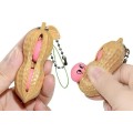 Gadget Man Ireland - Peanut Stress Relief Key Chain - Toys Gift