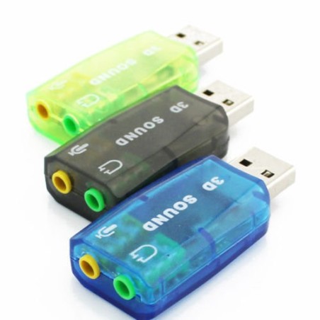 Gadget Man Ireland - 3D Audio Soundcard Adapter - Computer Accessories