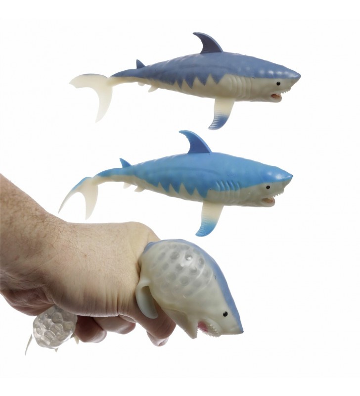 Squishy squeeze gel bead filled SHARK toy autism special needs 1 Pcs  US Seller 