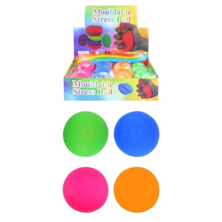 Gadget Man Ireland - Stretchy Stress Balls (7cm) 4 Assorted Colours