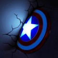 Gadget Man Ireland - Marvel Captain America Shield Wall Light