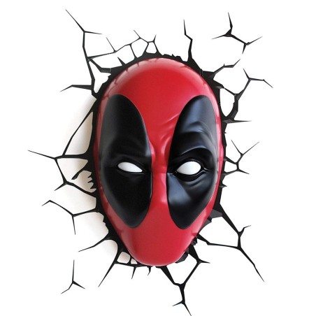 Gadget Man Ireland - Marvel Deadpool Wall Light