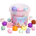 Gadget Man Ireland - Squishy Cute Animal Tub with 18 different figures