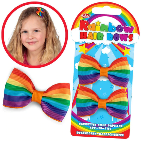 Gadget Man Ireland - Rainbow Hair Bows