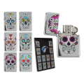 Gadget Man Ireland - Petrol lighter, Coloured Skull Fuel Lighter