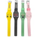 Gadget Man Ireland-Minecraft Faces Silicone Digital Watch