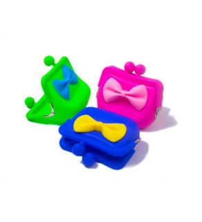 Silicone Bowknot Coin Purse