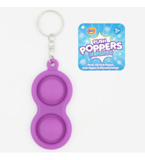 Push Poppers Keychain