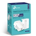 Gadgetman Ireland -TP-Link AV1000 Gigabit Powerline Starter Kit - White