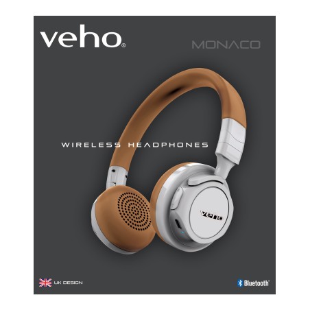 Veho ZB-5 Headset Head-band - Black - Wireless Headphones