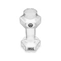 "Dumbbell Beer Glass - Quirky 600ml Drinking Vessel"