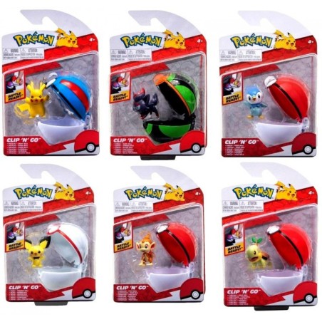 Gadget Man Ireland- Pokémon Clip 'N' Go Figure & Ball Assortment
