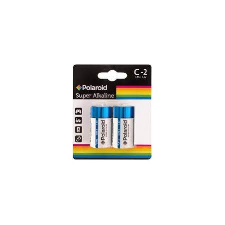 Gadget Man Ireland - Polaroid C-2 Super Alkaline Batteries(2 Pack)