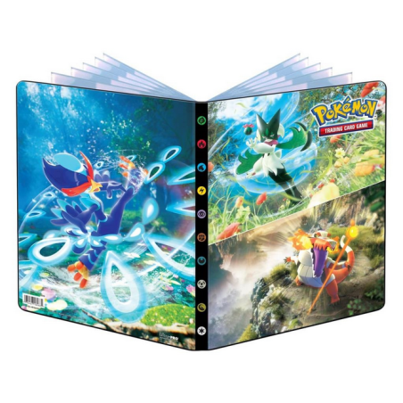 Premium Scarlet & Violet 9-Pocket Portfolio for Pokemon | Gadget Man