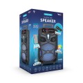 Karaoke Nights RED5 Bluetooth Speaker, Powerful Sound & Lights!