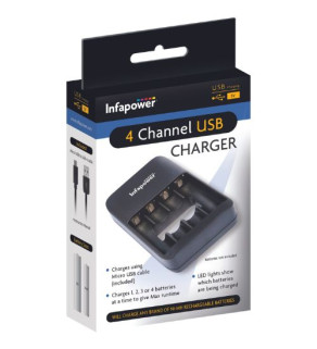 Infapower 4 Channel USB...