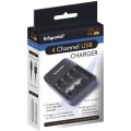 Gadget Man Ireland - Infapower 4 Channel USB Battery - Battery Charger